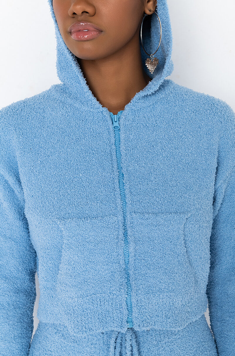 COME THROUGH COZY SWEATSHIRT BLUE