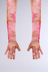 CRAZY LOVE FINGERLESS MESH GLOVES