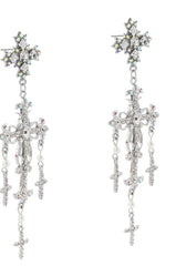 CROSS ME DANGLE EARRING