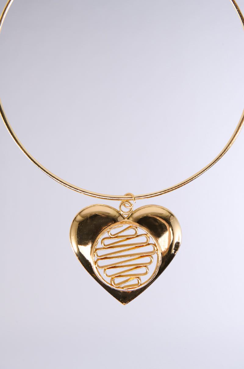 CROSS MY HEART NECKLACE
