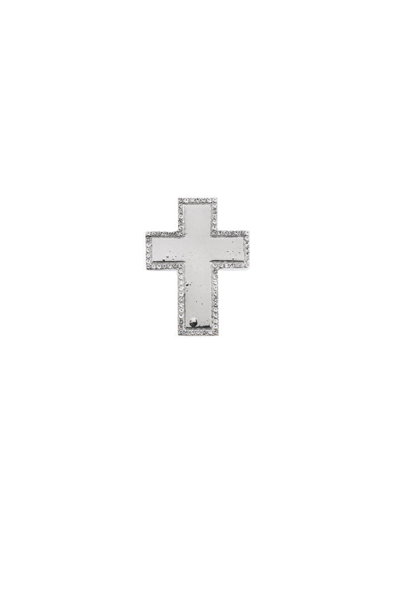 CROSS STACKING RING
