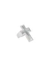 CROSS STACKING RING