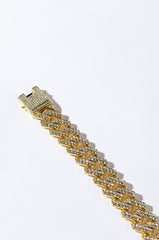 CUBAN STRAIGHT EDGE CHAIN ANKLET