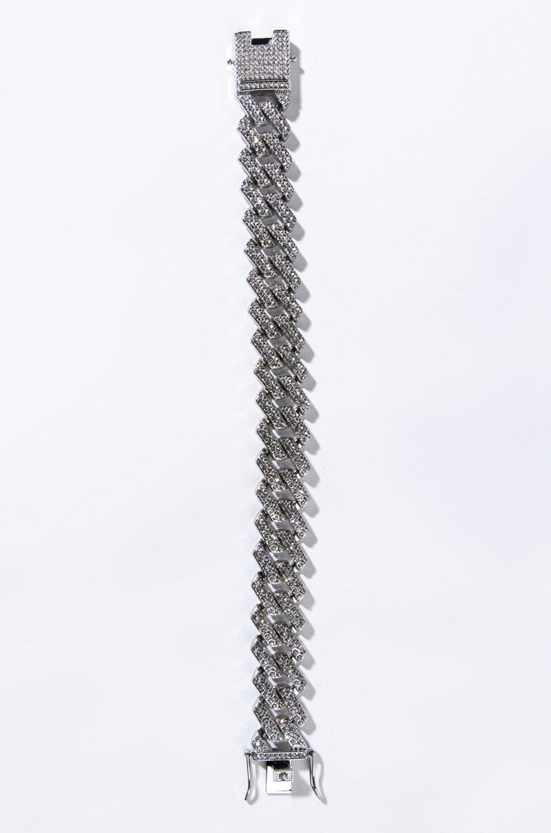 CUBAN STRAIGHT EDGE CHAIN ANKLET