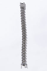 CUBAN STRAIGHT EDGE CHAIN ANKLET