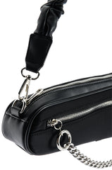 DAFT BLACK ASYMMETRICAL PURSE