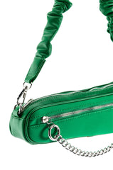 DAFT GREEN ASYMMETRICAL PURSE