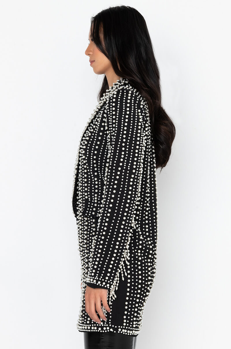 DAVINCI LONG PEARL WORK BLAZER