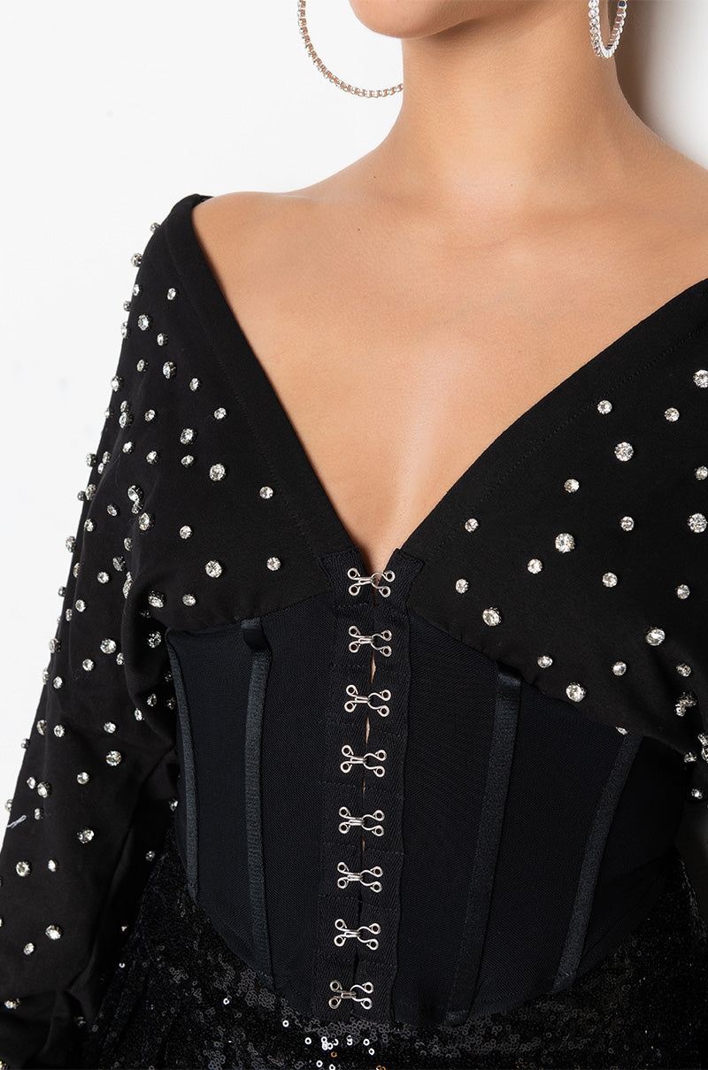DIAMOND DAZZLER SWEATSHIRT