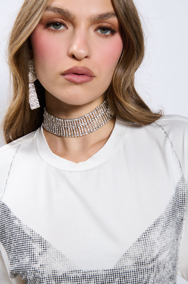 DIAMONDS DANCING CHOKER