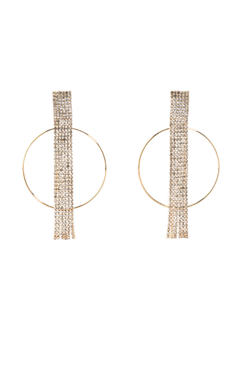 DISCO FEVER EARRING IN GOLD