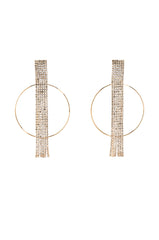 DISCO FEVER EARRING IN GOLD