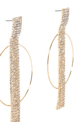 DISCO FEVER EARRING IN GOLD