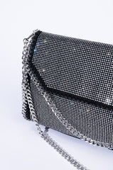 DISCO RHINESTONE OVERSIZED PURSE
