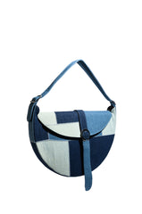 DO IT TO EM PATCHWORK DENIM PURSE