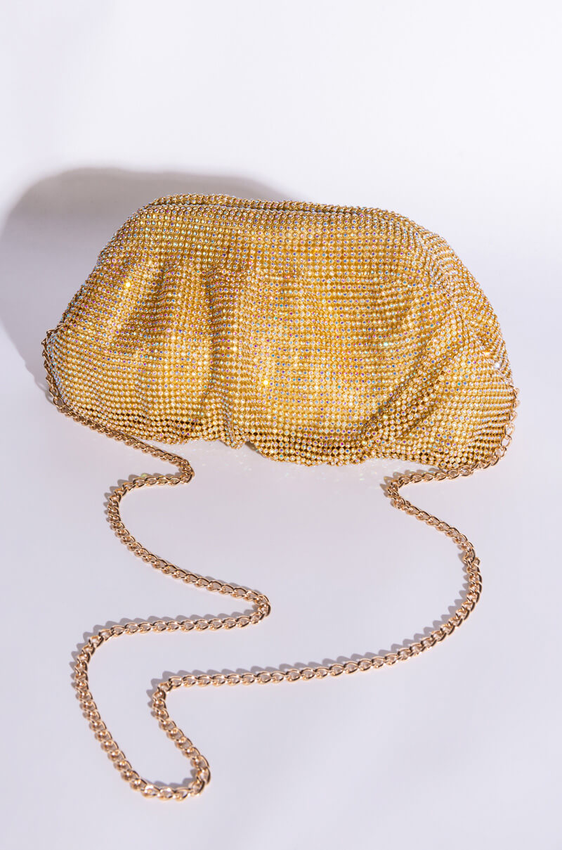 DOLCE RHINESTONE CLUTCH