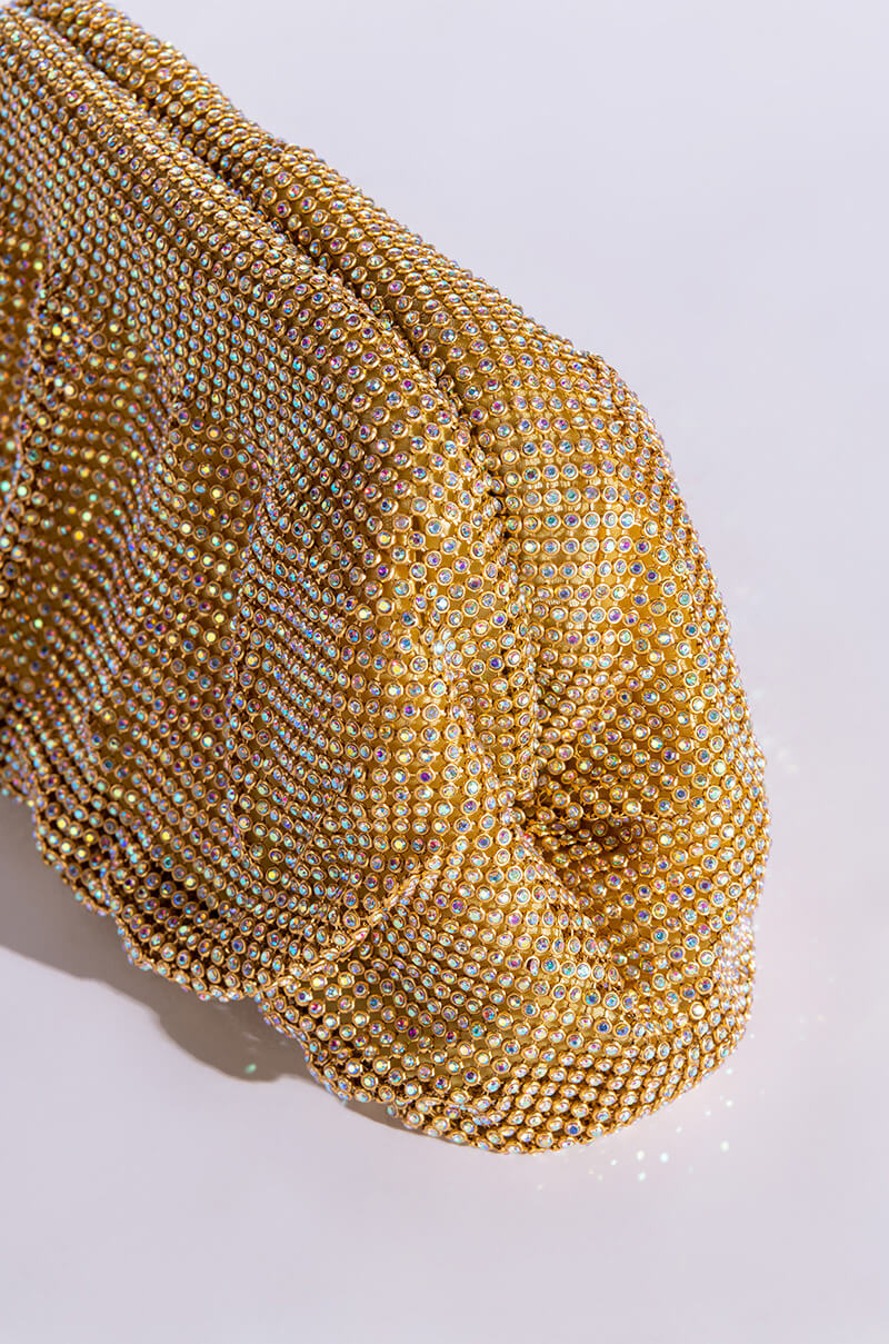DOLCE RHINESTONE CLUTCH