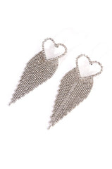 DONT FORGET MY LOVE RHINESTONE STATEMENT EARRINGS