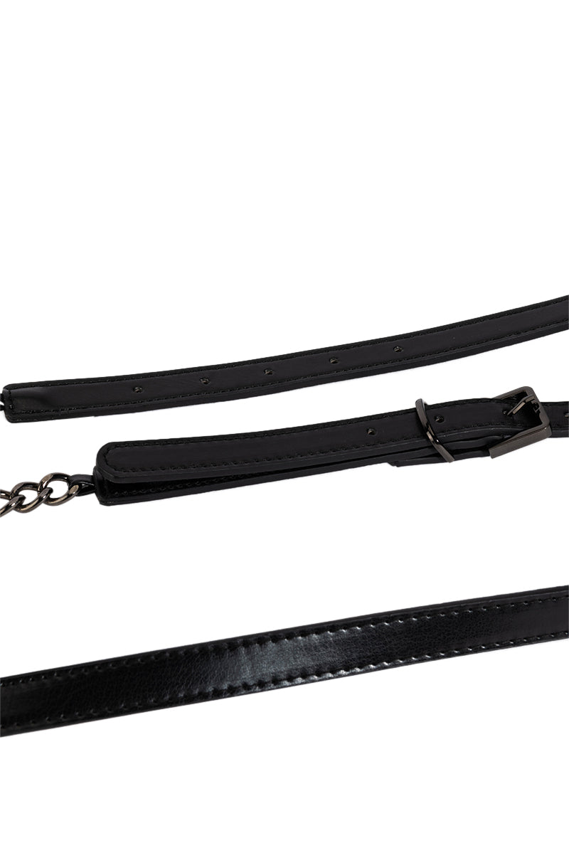 DOUBLE TROUBLE WRAP CHAIN BELT