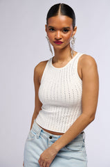 DOWN AND DIRTY RHINESTONE TANK