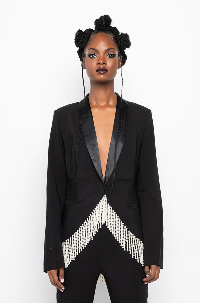 DREAMING OF YOU PEARL BLAZER
