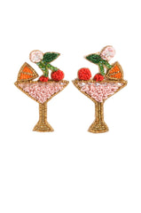 DRINK UP EARRING