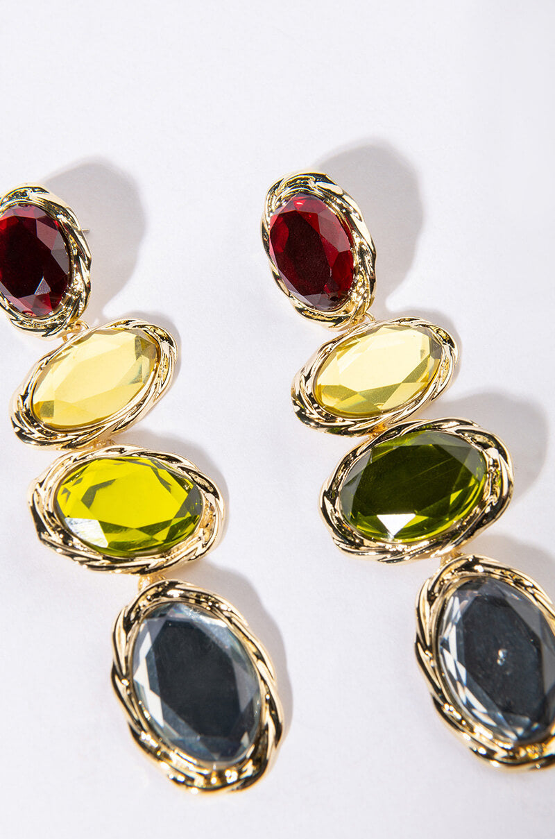 DRIP DROP JEWELS EARRING
