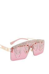 DRIP ME OUT SUNGLASSES IN PINK