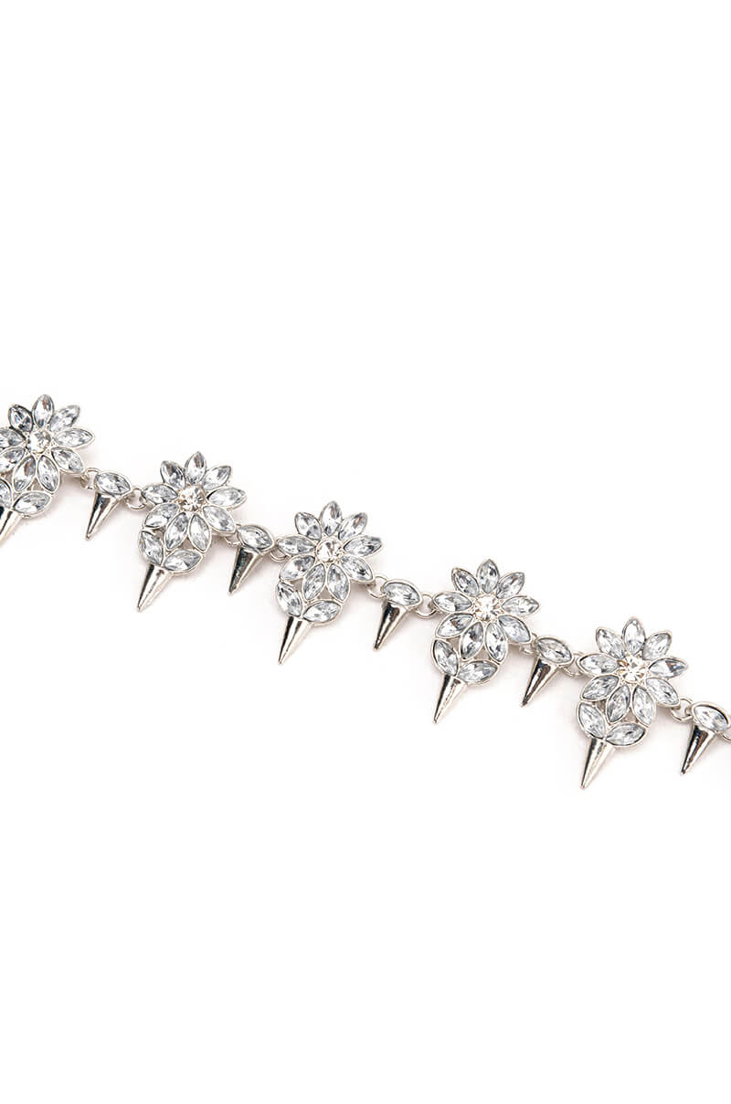 DRIP OR DROWN RHINESTONE CHOKER