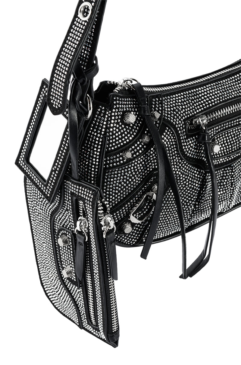 ELEGANT MULTI RHINESTONE PURSE
