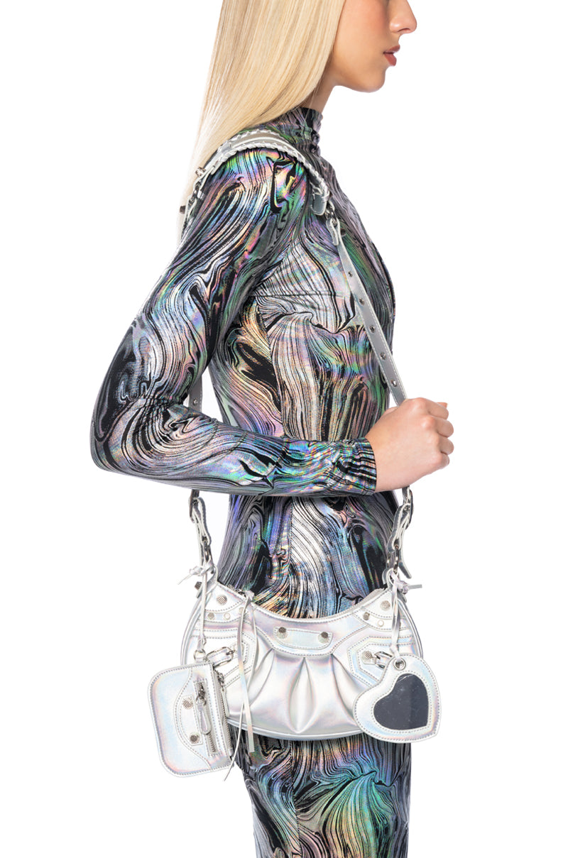 ELEGANTISH AB SILVER BAG