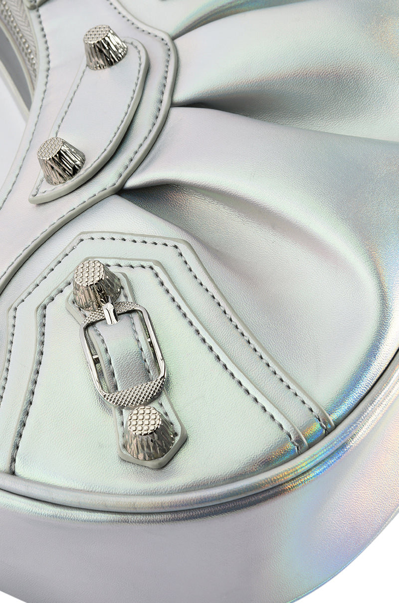 ELEGANTISH AB SILVER BAG
