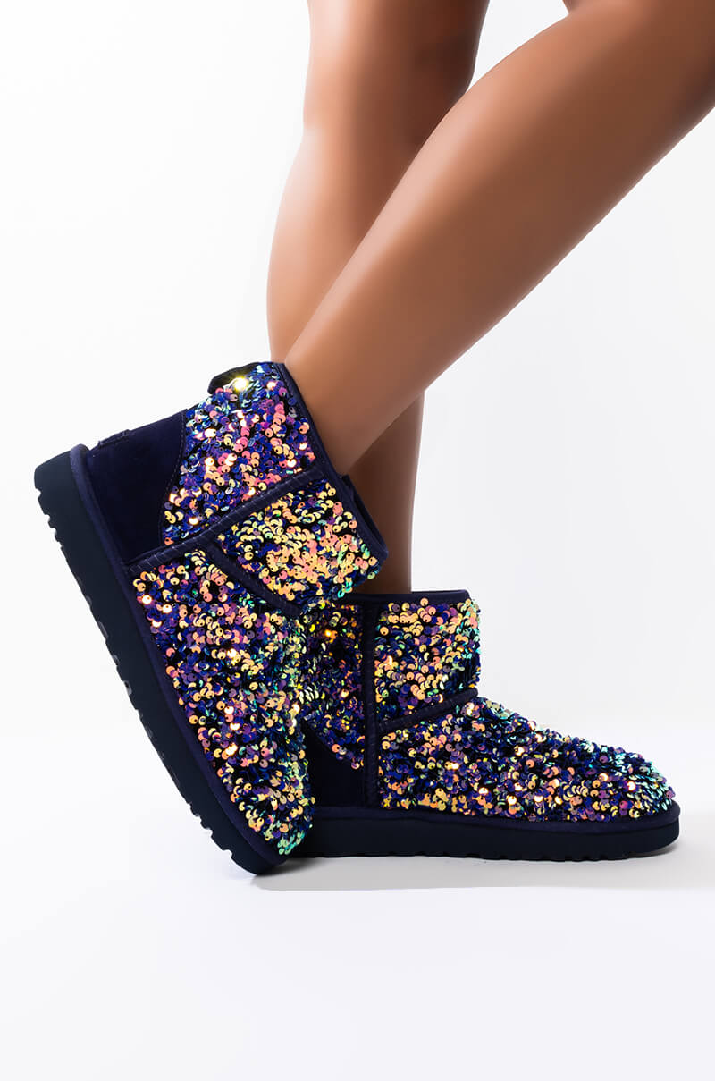 CLASSIC MINI STELLAR SEQUIN UGG BOOTIE