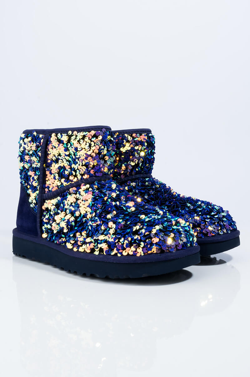 CLASSIC MINI STELLAR SEQUIN UGG BOOTIE